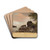 View of the Canadian Falls and Goat Island by Frederic Edwin Church Drink Coasters - set of 4 View of the Canadian Falls and Goat Island by Frederic Edwin Church Drink Coasters - set of 4