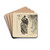 The highwayman by Charles Dana Gibson Drink Coasters - set of 4