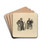 Untitled by Charles Dana Gibson Drink Coasters - set of 4