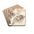 Eagles by James Ward Drink Coasters - set of 4
