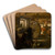 Interior of a Mill by Jan Stobbaerts Art Drink Coaster set Interior of a Mill by Jan Stobbaerts Art Drink Coaster set