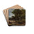 The Heath near Wolfheze by Johannes Wernardus Bilders Drink Coasters - set of 4 The Heath near Wolfheze by Johannes Wernardus Bilders Drink Coasters - set of 4