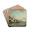 The Bay of Naples with Santa Maria degli Angeli by William Marlow Drink Coasters - set of 4