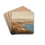 Blick auf Bregenz am Bodensee by Paul Heitinger Drink Coasters - set of 4