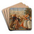 Der letzte Tanz auf dem Sechsschimmelberg by Johann Michael Kupfer Art Drink Coaster set