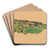 Ohne Titel (Landschaft in der Steiermark) by Karl Wiener Art Drink Coaster set