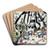 Alphtten (Frauenkirch) by Albert Mller Art Drink Coaster set