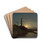 Effet de lune by Johan Barthold Jongkind Drink Coasters - set of 4