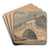 Lewes Bridge, Sussex by Alexander Monro Art Drink Coaster set Lewes Bridge, Sussex by Alexander Monro Art Drink Coaster set