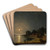 Upnor Castle, Kent by Henry Pether Art Drink Coaster set