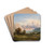 Blick auf Schloss Orth am Traunsee by Josef Mayburger Drink Coasters - set of 4