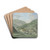 Wiesental bei einer Brcke mit einer Husergruppe by Karl Franz Kraul Drink Coasters - set of 4 Wiesental bei einer Brcke mit einer Husergruppe by Karl Franz Kraul Drink Coasters - set of 4
