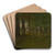 The Edge of theForest by George Inness Art Drink Coaster set