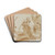 Flight into Egypt: The Embarkment of the Holy Family by Giovanni Battista Tiepolo Drink Coasters - set of 4