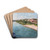The ramparts at Rabastens by Paul Prouho Drink Coasters - set of 4 The ramparts at Rabastens by Paul Prouho Drink Coasters - set of 4