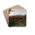 Landscape with Shepherd by Robert S. Duncanson Drink Coasters - set of 4
