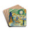Aquarell fr Poul Bjerre by Wassily Kandinsky Drink Coasters - set of 4