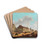 Die Jgerzeile mit dem Leopoldstdter Theater by Franz Scheyerer Drink Coasters - set of 4 Die Jgerzeile mit dem Leopoldstdter Theater by Franz Scheyerer Drink Coasters - set of 4