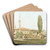 View of the Khan's Palace at Bakhchisarai, Crimea by Rudolf von Alt Art Drink Coaster set