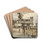 Landschap met watermolen by Alexandre-Gabriel Decamps Drink Coasters - set of 4