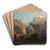 Vierwaldsttter See by Alexandre Calame Art Drink Coaster set