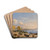 Veduta Di Napoli Da Santa Lucia by Salvatore Candido Drink Coasters - set of 4