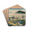 Ssh nakahara by Katsushika Hokusai Drink Coasters - set of 4