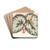 Begonia Charles Wagner by Charles Antoine Lemaire Drink Coasters - set of 4