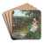 Fishing for Tiddlers by John Robertson Reid Art Drink Coaster set Fishing for Tiddlers by John Robertson Reid Art Drink Coaster set