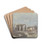 Fragments of a Colossal statue at the Memnonium, Thebes by David Roberts Drink Coasters - set of 4 Fragments of a Colossal statue at the Memnonium, Thebes by David Roberts Drink Coasters - set of 4