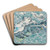 Das Scheerhorn im Schnee und der Griesstock by August Babberger Art Drink Coaster set