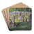 A Sunday on La Grande Jatte by Georges Seurat Art Drink Coaster set