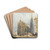 Stephansplatz by Rudolf von Alt Drink Coasters - set of 4