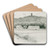 West Coast Landscape by Johan Ericson Art Drink Coaster set