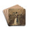 Officers And Courtesans In An Interior by Constantin Guys Drink Coasters - set of 4