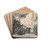 Landscape with trees by Roger Fry Drink Coasters - set of 4