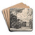 Landscape with trees by Roger Fry Art Drink Coaster set