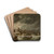 The Frozen Scheldt in Antwerp by Jan Peeters the elder Drink Coasters - set of 4