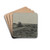 Raised bog by Wilhelm Kalb Drink Coasters - set of 4 Raised bog by Wilhelm Kalb Drink Coasters - set of 4
