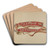 Bundle Carrier by Edward Bashaw Art Drink Coaster set Bundle Carrier by Edward Bashaw Art Drink Coaster set