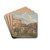 An Interior View of the Colosseum, Rome by John Warwick Smith Drink Coasters - set of 4