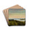 Lake Siljan. Study by Gustaf Wilhelm Palm Drink Coasters - set of 4