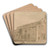 Binham Priory by John Thirtle Art Drink Coaster set