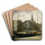 The Damrak, Amsterdam by George Hendrik Breitner Art Drink Coaster set The Damrak, Amsterdam by George Hendrik Breitner Art Drink Coaster set