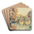 Paris. Le Pont-Marie by Paul Signac Art Drink Coaster set Paris. Le Pont-Marie by Paul Signac Art Drink Coaster set