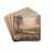 On the Wye by David Cox Drink Coasters - set of 4