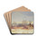 Indian Encampment by Joseph Henry Sharp Drink Coasters - set of 4 Indian Encampment by Joseph Henry Sharp Drink Coasters - set of 4