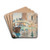 San Giuseppe di Castello, Venice by John Singer Sargent Drink Coasters - set of 4