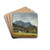 Blick auf den Sandling von Altaussee aus by Friedrich Zeller Drink Coasters - set of 4