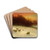 When The West With Evening Glows by Joseph Farquharson Drink Coasters - set of 4